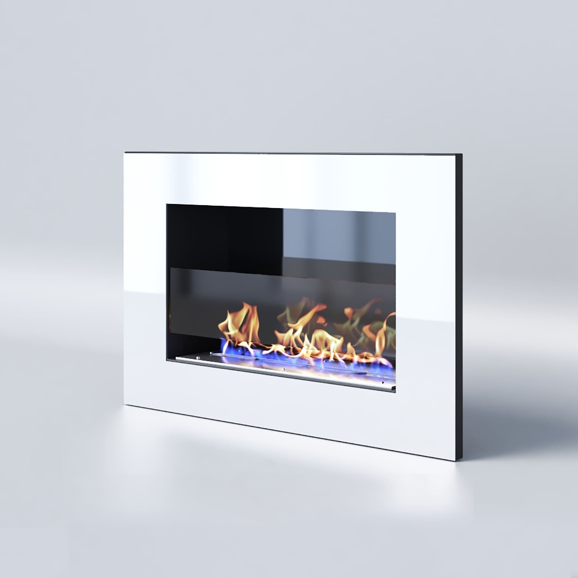 Биокамин "Русский огонь" Хай-тек 650V встраиваемый с защитным и декоративным стеклом по цене 30 900 руб.