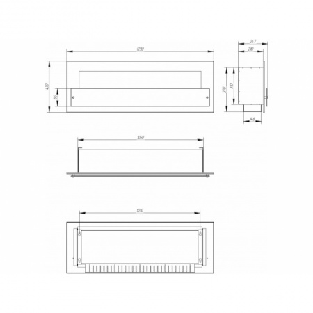 Биокамин Window 800 Glass burgundy по цене 42 800 руб.