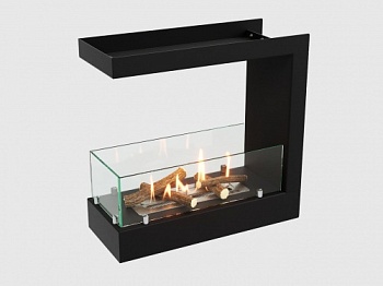 Встроенный биокамин Lux Fire Торцевой 490 S
