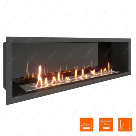 Биокамин SteelHeat LEADER 1000 XL стемалит по цене 46 368 руб.