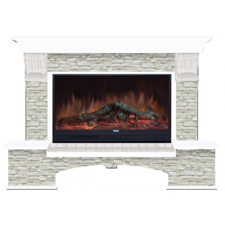 Бостон Грот однотонный 86 (белый)+Premier S86