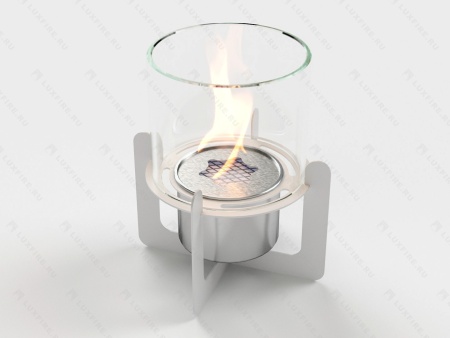 Настольный биокамин Lux Fire "Омега" (белый) Настольный биокамин Lux Fire "Омега" (белый) по цене 9 196 руб.