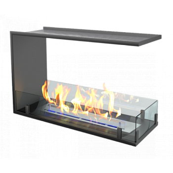 Встраиваемый торцевой сквозной очаг ZeFire Standart 1000