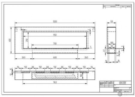 Биокамин ZeFire ORION 1200 с белой рамкой Биокамин ZeFire ORION 1200 с белой рамкой по цене 46 800 руб.