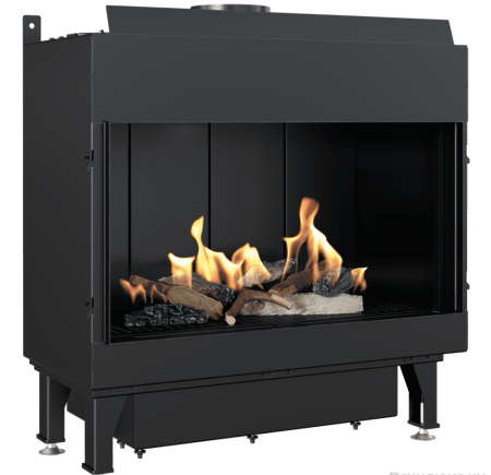 Газовая топка Kratki LEO/70/G31/37MBAR, балонный газ