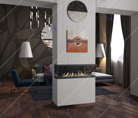 Встраиваемый биокамин / торцевой очаг 700 (SappFire) по цене 38 990 руб.