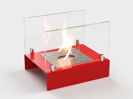 Настольный биокамин Lux Fire "Арлекино" M Красный по цене 11 253 руб.